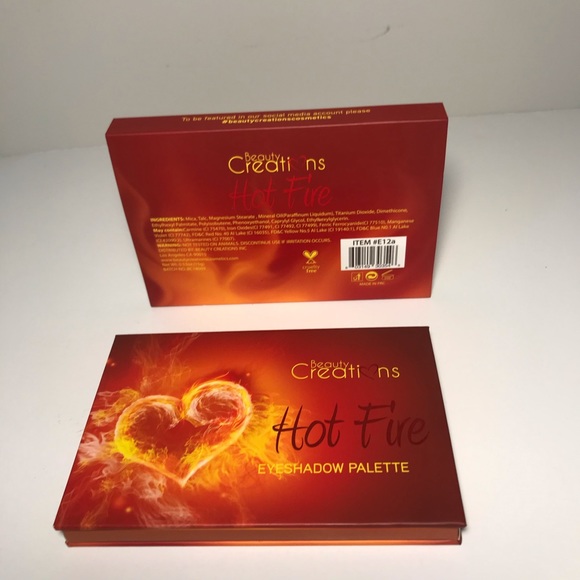 BEAUTY CREATIONS HOT FIRE EYE SHADOW PALETTE. - Picture 4 of 7